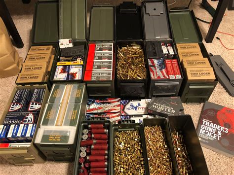 should amunition be stored in a metal box|ammunition safe storage.